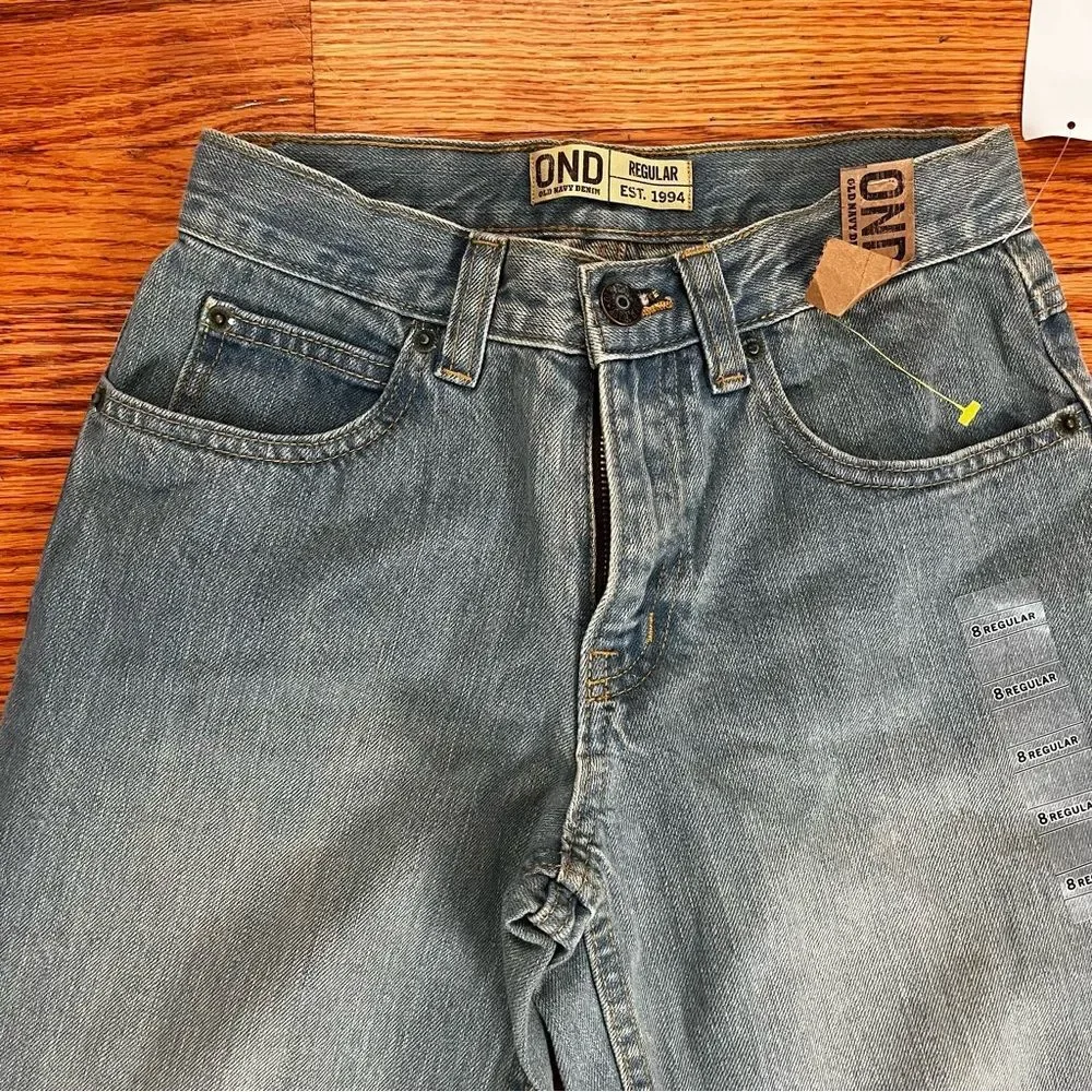 Old Navy NWT Denim Boys Size 8 Regular Jeans